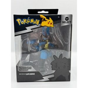 Pokemon Select Lucario Articulated Action‎ Figure Series 2 Jazwares New